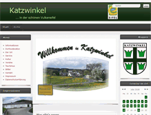 Tablet Screenshot of katzwinkel-vulkaneifel.de